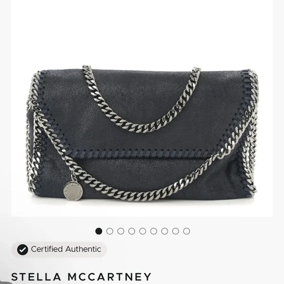 Stella McCartney Mini Falabella Black Crossbody Bag - Picture 1 of 14